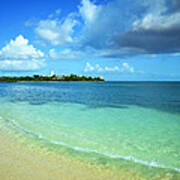 Nettle Bay Beach St. Maarten Poster