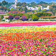 New Carlsbad Flower Fields Poster