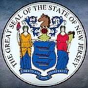 New Jersey State Seal Poster