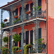 New Orleans Colorful Homes Poster