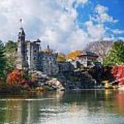 New York City Central Park Belvedere Castle Poster