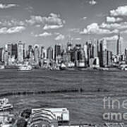 New York City Summer Skyline Ii Poster