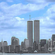 New York City Twin Towers Glory - 9/11 Poster