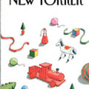 New Yorker December 24th, 1984 Poster