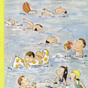 New Yorker July 13th, 1957 Poster