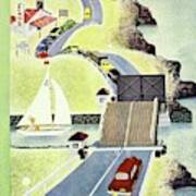 New Yorker  August 23, 1947 Poster