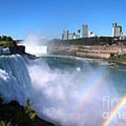 Niagara Falls Double Rainbow Poster