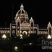 Nightly Parliament Buildings Poster