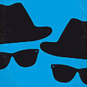 No012 My Blues Brother Minimal Movie Poster Poster