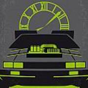 No183 My Back To The Future Minimal Movie Poster-part Iii Poster