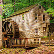 Rice Grist Mill - Norris Dam State Park - Tennessee Poster