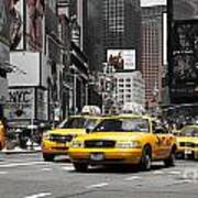 Nyc Yellow Cabs - Ck Poster