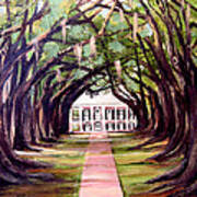 Oak Alley Plantation Poster