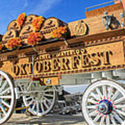 Oktoberfest Carriage Poster