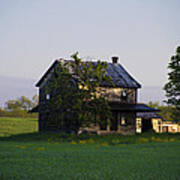 Old Farmhouse Poster