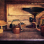 Old Kitchen Utensils Poster