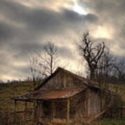 Old Shed At Osage Poster