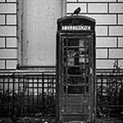 Old Telephone Box Poster