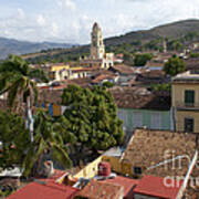 Old Town In Trinidad, Cuba Poster