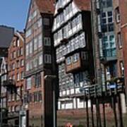 Old Warehouses Port Of Hamburg Poster