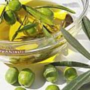 Oliven Und Olivenoel In Einer Poster
