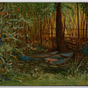 On Monet's Pond Poster