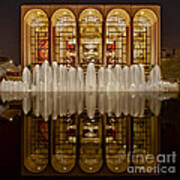 Opera House Reflections Poster