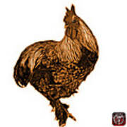 Orange Rooster - 3166 Fs Poster