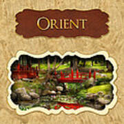 Orient  Button Poster