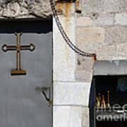 Orthodox Church Doorway - Old Town Of Bar - Montenegro Poster