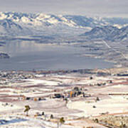 Osoyoos In Winter Poster
