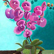 Outstanding Orchids Poster