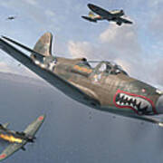 P-400 Hells Bells Poster