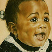 Paintings By Monica C. Stovall - Pastel Portrait Collection No. Pp26 Poster