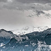 Panorama Of The Berchtesgaden Alps Poster