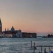 Panorama Shot Of Venice Poster