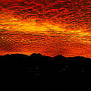 Panoramic Sunrise Poster