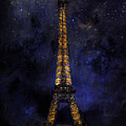 Paris Sparkles Poster