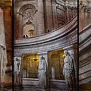 Paris Triptych At Napoleons Tomb Poster