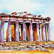 Parthenon Poster