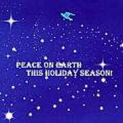 Peace On Earth Card Poster