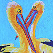 Pelican Pals Poster