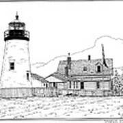 Pemaquid Point Lighthouse Poster