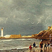 Perch Rock - New Brighton 1829 Poster