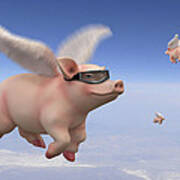 Pigs Fly 1 Poster