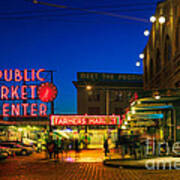 Pike Place Market Poster