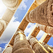 Pillars Of The Great Hypostyle Hall Poster