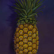Pineapple Merlot Poster