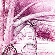 Pink Bicycle Poster