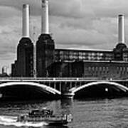 Pink Floyd's Pig At Battersea Poster